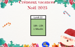 Jeu libre Noël 2025