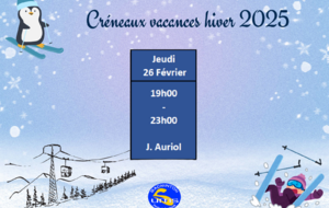 Jeu libre Hiver 2026