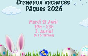 Jeu libre Pâques 2026