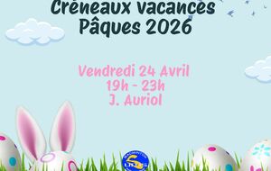 Jeu libre Pâques 2026