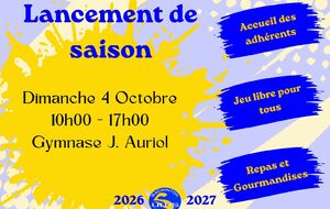 Fête du club / Lancement de saison