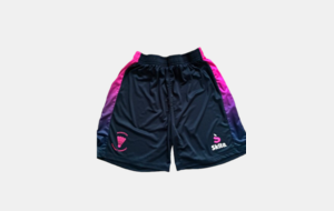 Ensemble officiel maillot + short rose fluo - jeune