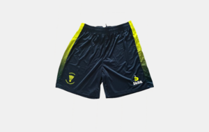 Ensemble officiel maillot + short jaune fluo - adulte