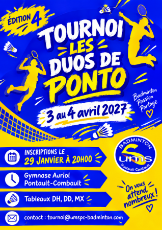 Tournoi les Duos de Ponto