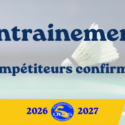 Entrainement - Compétiteurs confirmés