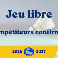 Jeu libre - Compétiteurs confirmés